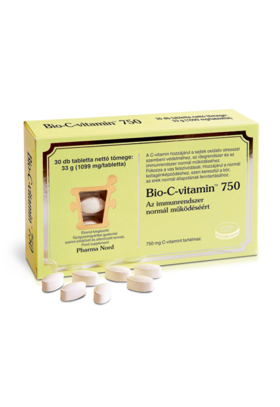 Pharma Nord Bio-C-vitamin 750 mg tabletta 30X