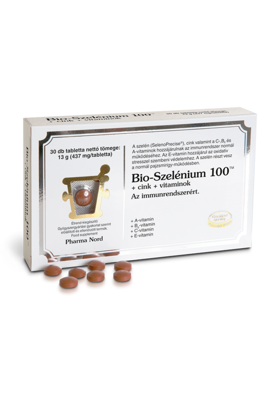 Pharma Nord Bio Szelenium 100tm Cink Vitaminok 6 887 Ft