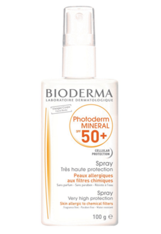 Bioderma Photoderm Mineral SPF50+/UVA22 spray 100g